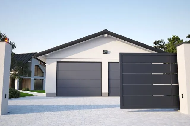 Секційні ворота FUA05(побутової серії)